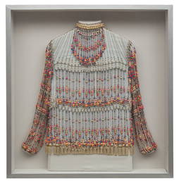 BEADED TOP; OWNED & WORN BY ELIZABETH TAYLOR IN X, Y, and Zee