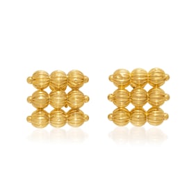 YELLOW GOLD EARRINGS