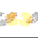 JAR, ALUMINUM 'GERANIUM' EARRINGS