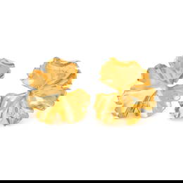 JAR, ALUMINUM 'GERANIUM' EARRINGS