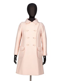COURRÈGES HAUTE COUTURE, PALE PINK COAT