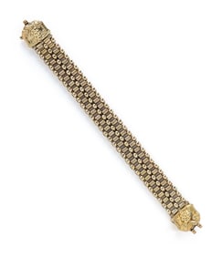YELLOW GOLD LINK BRACELET