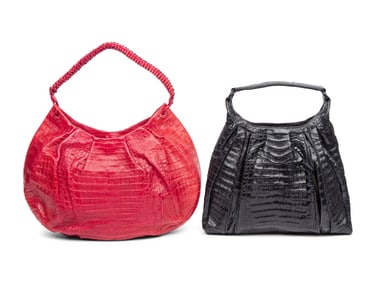 NANCY GONZALEZ, TWO HANDBAGS