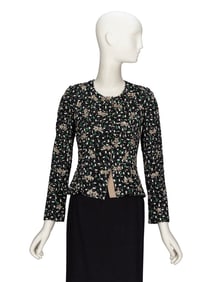 GIORGIO ARMANI, FULLY SEQUINED EVENING JACKET