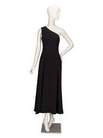 GIORGIO ARMANI, ONE-SHOULDER EVENING GOWN