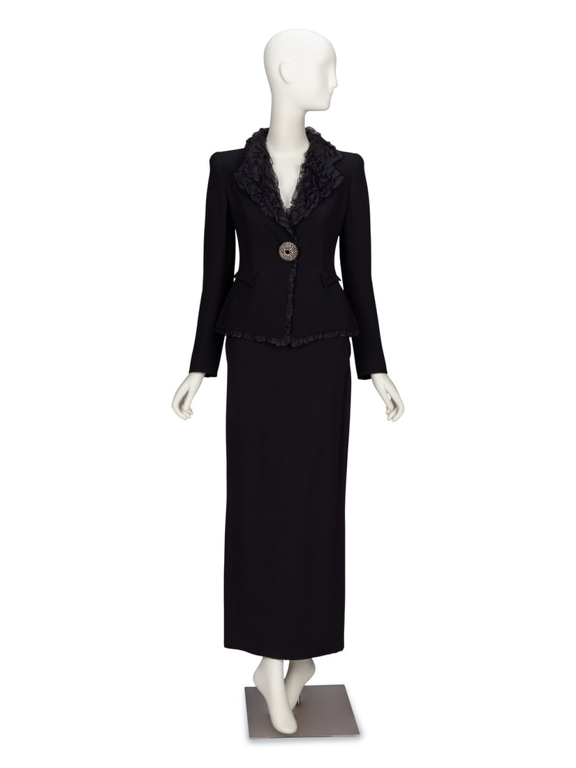 GIORGIO ARMANI, EVENING SKIRT SUIT (1 of 4)