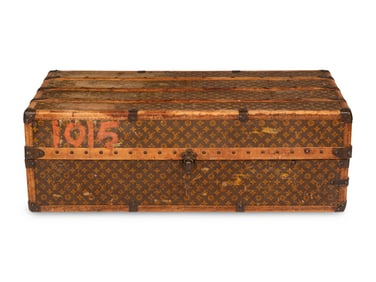 LOUIS VUITTON, ANTIQUE WARDROBE TRUNK