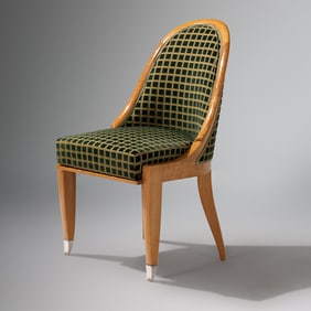 Attributed to Émile-Jacques Ruhlmann (French, 1879–1933) Cuillernic chair, c. 1925