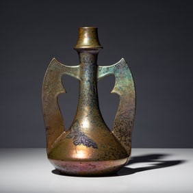 Clément Massier (French, c. 1844–1917) Two-handled vase France, c. 1910