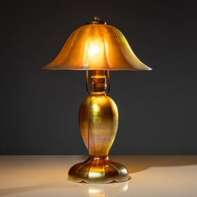 Steuben (American, founded 1903) Table lamp
