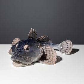 Royal Copenhagen c. 1920 371 Scorpion Fish, Designed by Andresen (1894-1922)