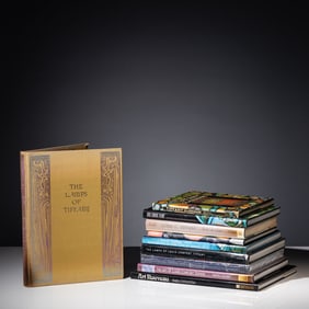 Various Authors 20th Century Collection of books about Tiffany glass