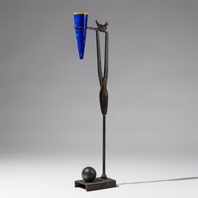 Italo Scanga (Italian-American, 1932–2001) Postmodern floor vase, 1992