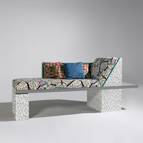 Nathalie du Pasquier (French, b. 1957) Royal daybed Memphis France / Italy, 1983