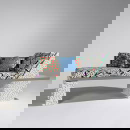 Nathalie du Pasquier (French, b. 1957) Royal daybed Memphis France / Italy, 1983