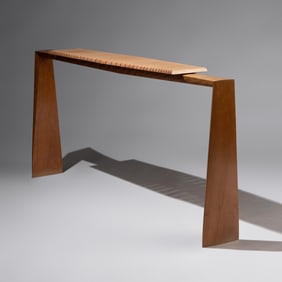 Gail Smith 20th Century Postmodern console table, 1990
