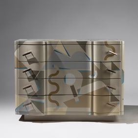 Alessandro Mendini (Italian, 1931–2019) Postmodern chest of drawers