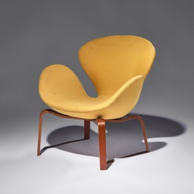 Arne Jacobsen (Danish, 1902–1971) Early Swan chair, model 4325 Denmark, 1958