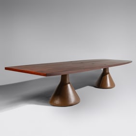 Jorge Zalszupin (Polish-Brazilian, 1922–2020) Guanabara dining table, model 350 designed c.