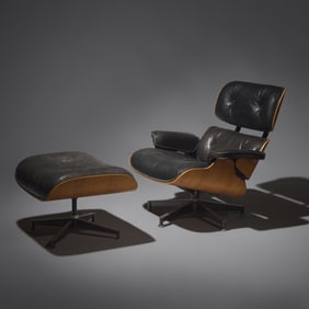 Charles and Ray Eames (American, 1907–1978 | 1912–1988) 670 / 671 lounge chair and