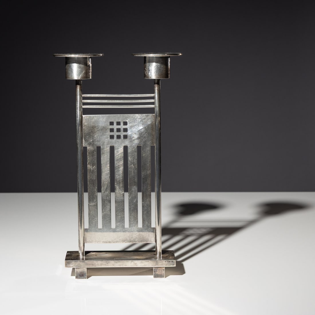 Richard Meier (American, b. 1934) Candlestick for Swid Powell, c. 1985 (1 of 4)
