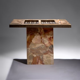 Arturo Pani (Mexican, 1915-1981) Backgammon table, c. 1960