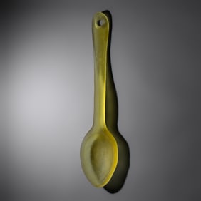 Rick Beck (American, b. 1960) Yellow Wall Spoon, 2011