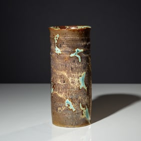 Beatrice Wood (American, 1893–1998) Cylindrical vase