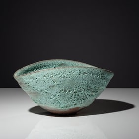 Beatrice Wood (American, 1893–1998) Folded bowl