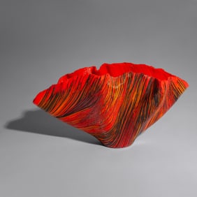 Toots Zynsky (American, b. 1951) Agrodolce (Bittersweet) vase, 2003