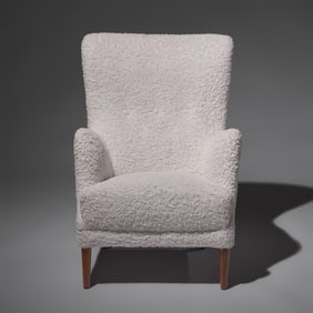 Folke Ohlsson (Swedish 1919–2002) Wingback chair