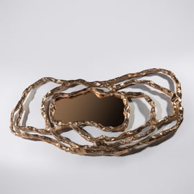 Paul Mathieu (French, 21st Century) Aria mirror