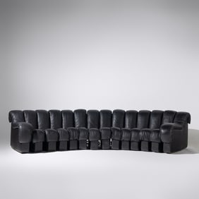 Eleanora Peduzzi-Riva, Heinz Ulrich, and Ueli Berger c. 1972 De Sede DS600 'Non-Stop' Sectional