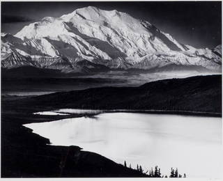 Ansel Adams
(American, 1902&#8211;1984)
Mount McKinley and Wonder Lake, Mount McKinley National Park