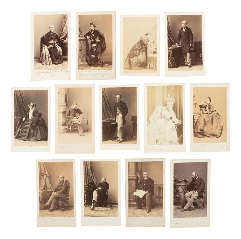 [EARLY PHOTOGRAPHY]. DISDERI, André Adolphe-Eugène (French, 1819–1889). A group of 1 (1 of 2)