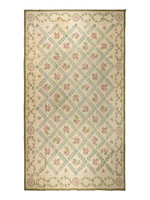 A Portuguese Needlepoint Rug