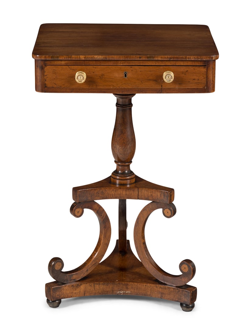 A Regency Walnut Side Table (1 of 17)