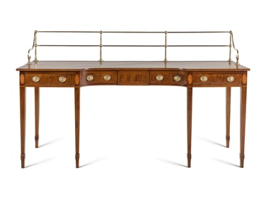 A George III Mahogany Sideboard
