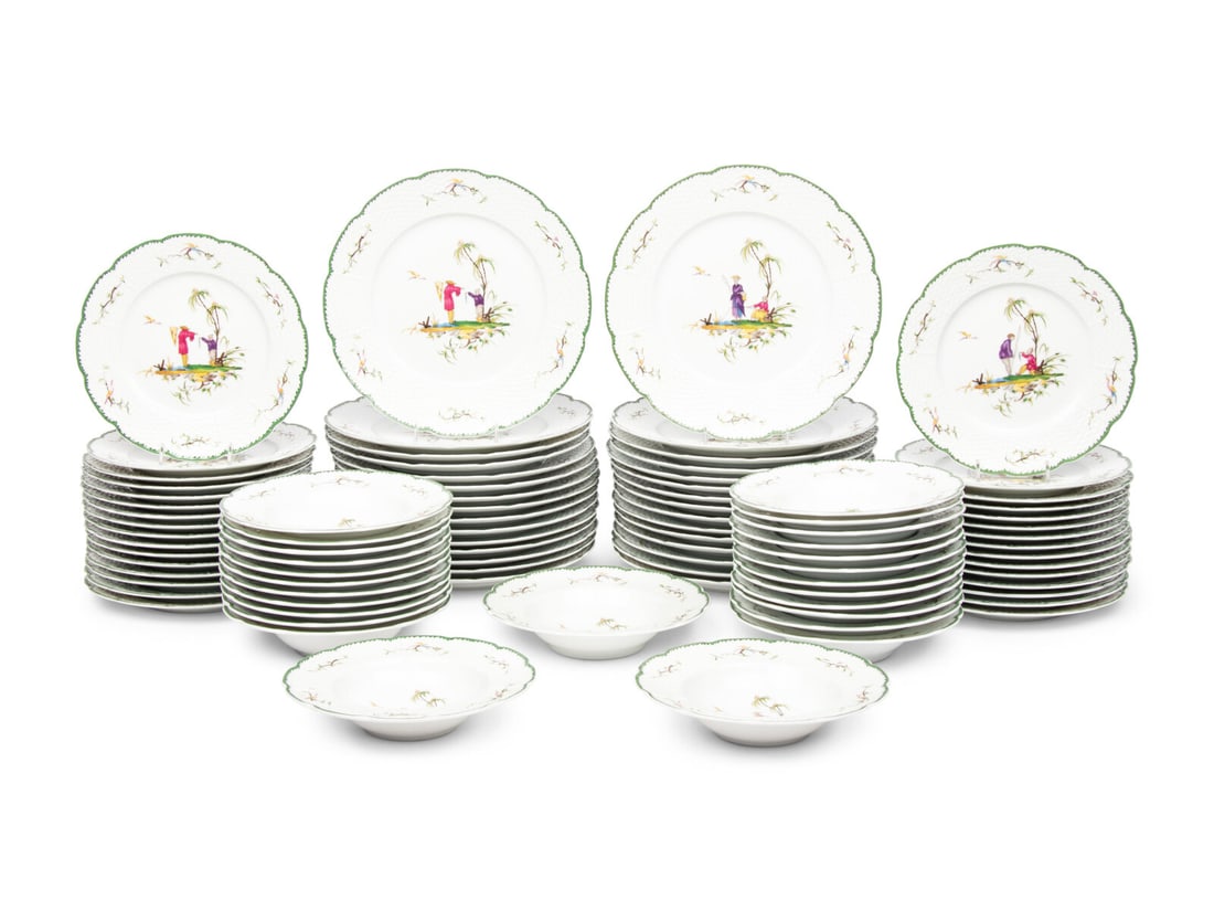 Georges Boyer Limoges Porcelain Dinnerware Plates