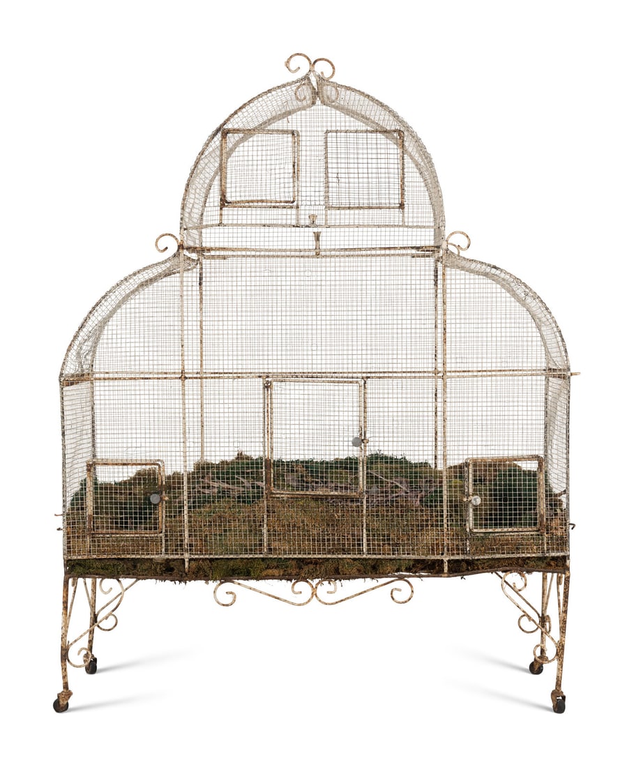 A Victorian Wirework Birdcage (1 of 18)