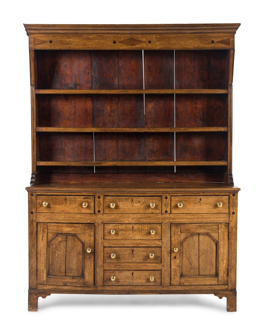 An English Oak Welsh Cupboard (1 of 19)