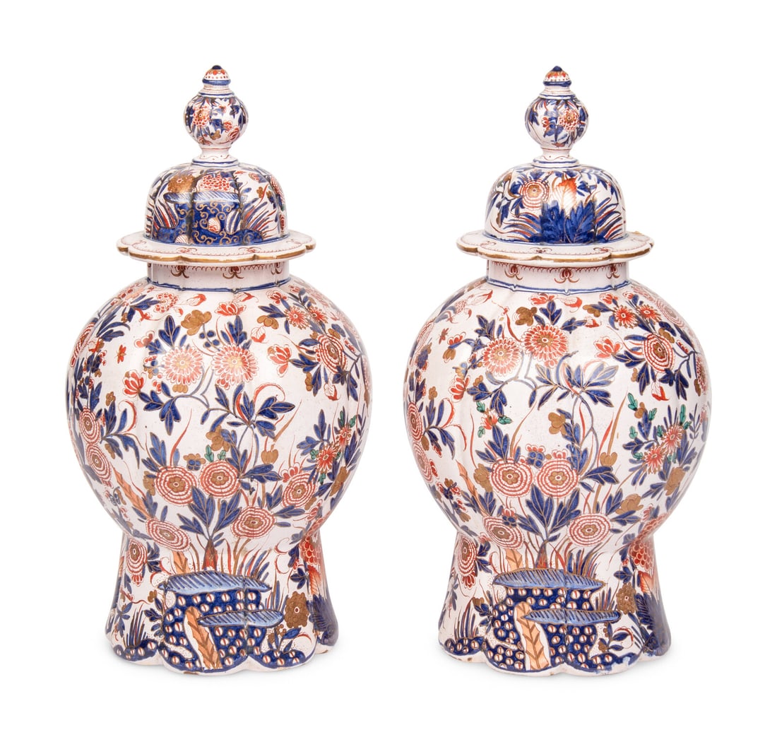 A Pair of Delft Earthenware Jars (1 of 18)