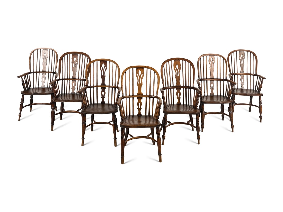 An Assembled Set of Seven Windsor Chairs (1 of 18)