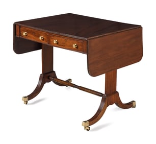 A Regency Mahogany Sofa Table