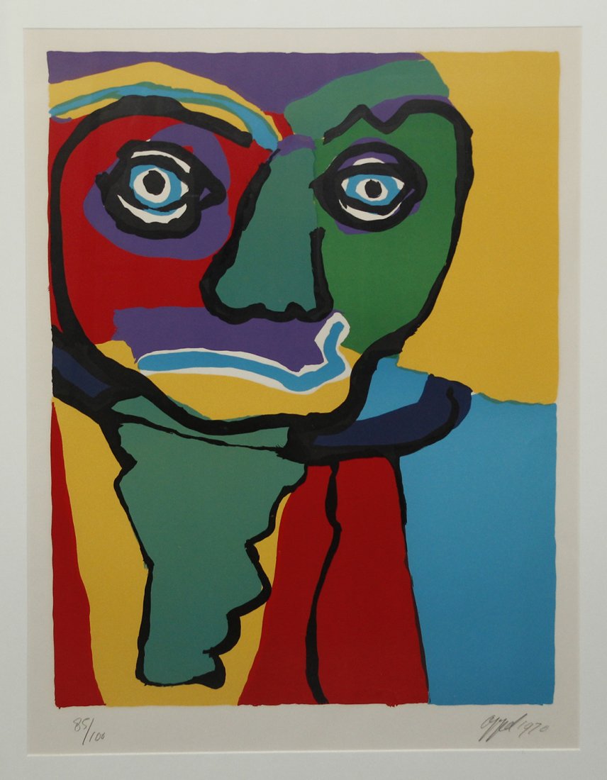 Karel Appel, (Dutch, 1921-2006), Important Person, 1970: Karel Appel (Dutch, 1921-2006) Important Person, 1970 screenprint edition 85/100, signed Appel and dated (lower right) 26 x 20 inches.