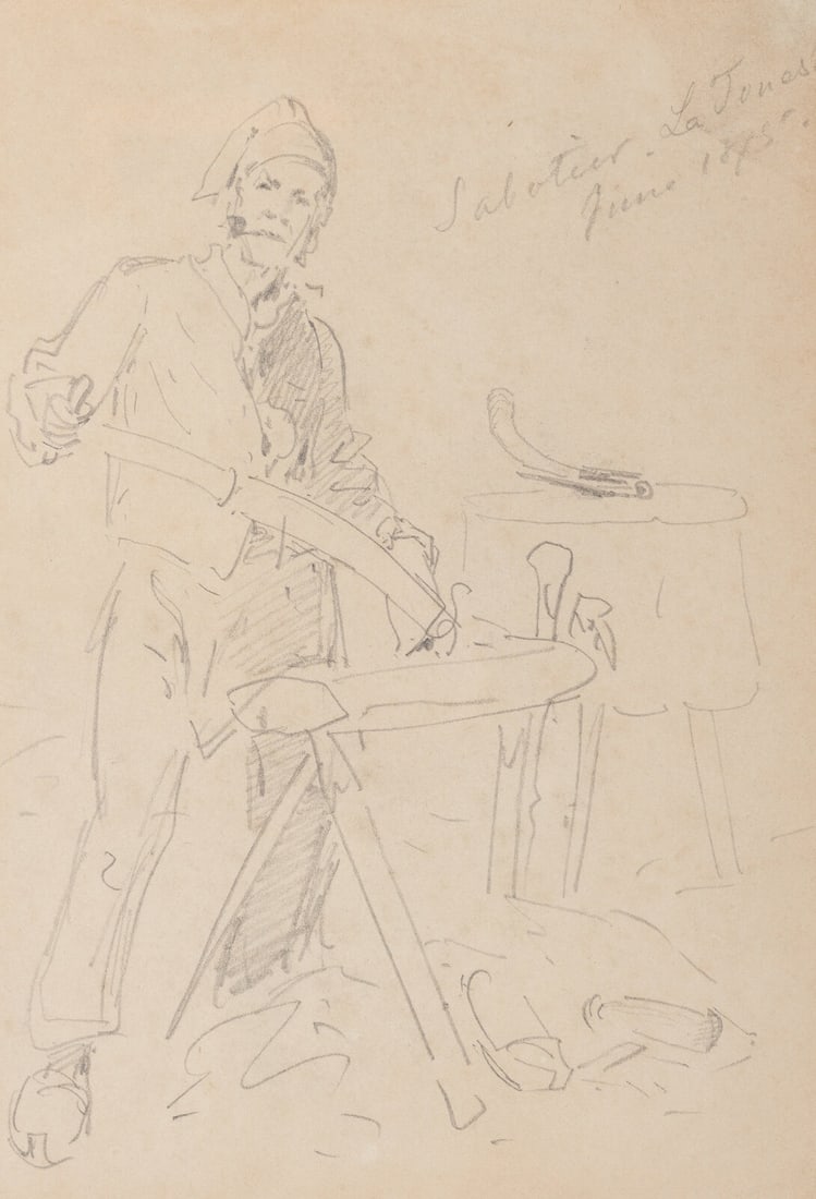 John Singer Sargent (American, 1856-1925) Sabotier, La Tonest, 1875 (1 of 4)