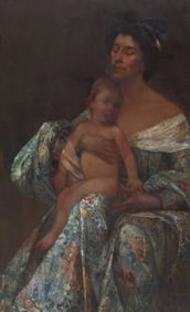 Maria Oakey Dewing (American, 1845-1927) The Mother, 1903-1907