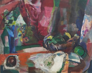 Arthur Beecher Carles (American, 1882-1952) Still Life with Fruit, c. 1938