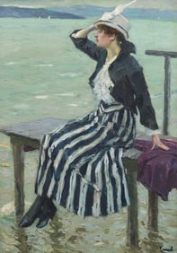 Edward Cucuel (American, 1879-1954) East Wind