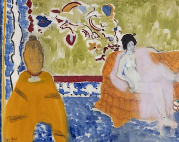 Sally Michel Avery (American, 1902-2003) Buddha, 1971